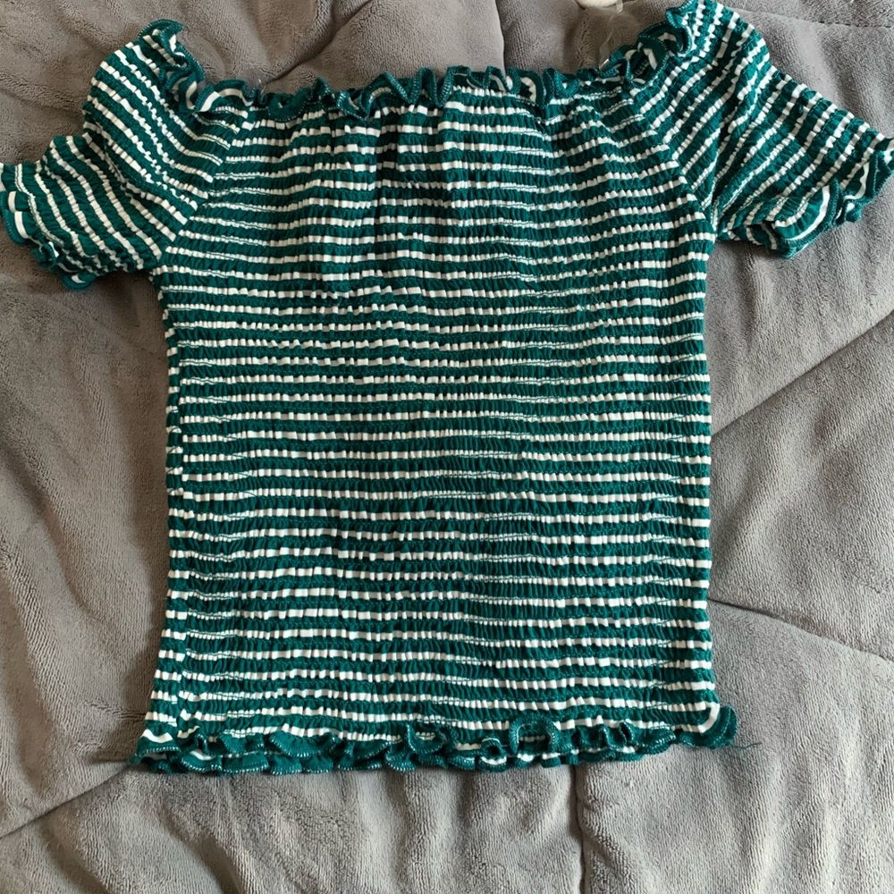 smocked top
